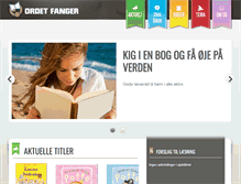 Tablet Screenshot of ordetfanger.dk